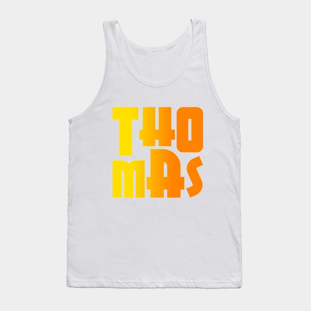 Thomas, name, typography Tank Top by Furashop